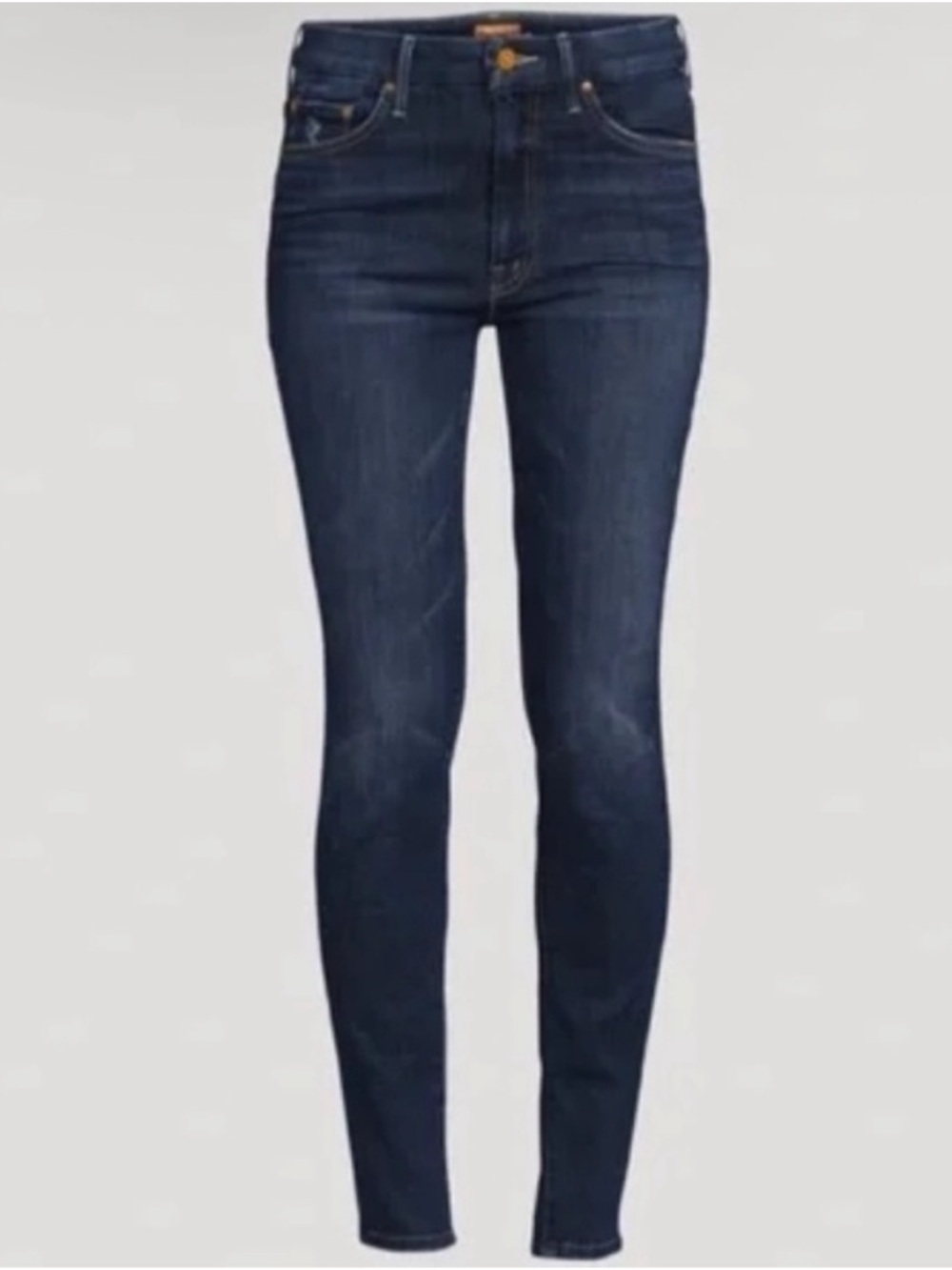 MOTHER The High Waisted Looker Crop in Hot Rod